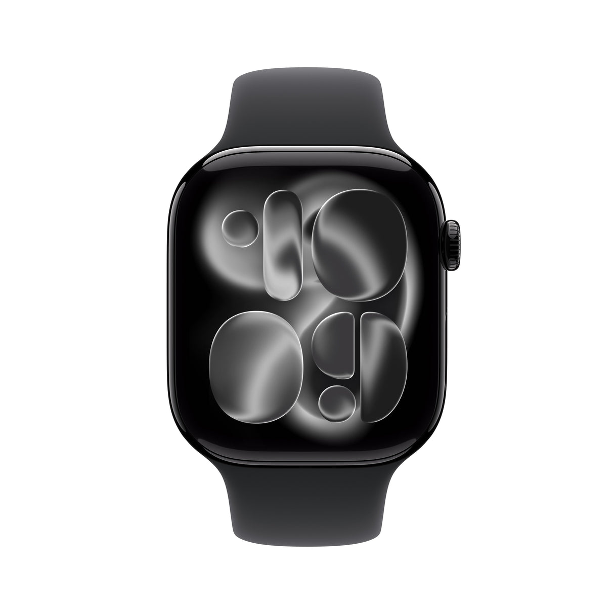 Apple Watch Series 11 (2025) Gps 46mm Jet Black Alu Case, Black Sport Band S/M Eu Meuw4