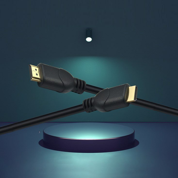 Helos Cable, Hdmi Macho/Macho, 4k, 2,0m, Negro