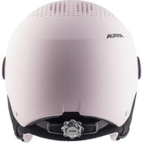 Casco De Invierno Alpina Zupo Visor Q-Lite Rose Matt 51-55