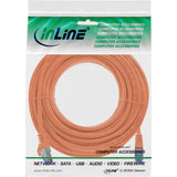 Inline® Patch Cable, Cat.6a, S/Ftp, Tpe (Lszh), Cca, Orange, 5m