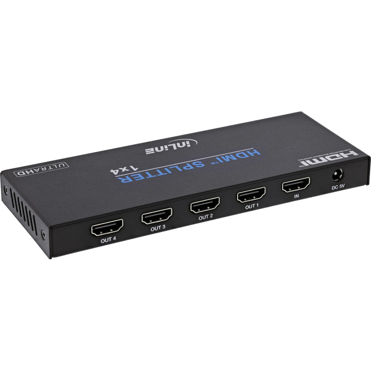 Splitter Hdmi  4 Puertos 4k 60hz Inline