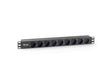 EAN 4015867157800 - Equip 333282 unidad de distribución de energía (PDU) 9 salidas AC 1U Negro imagen 1
