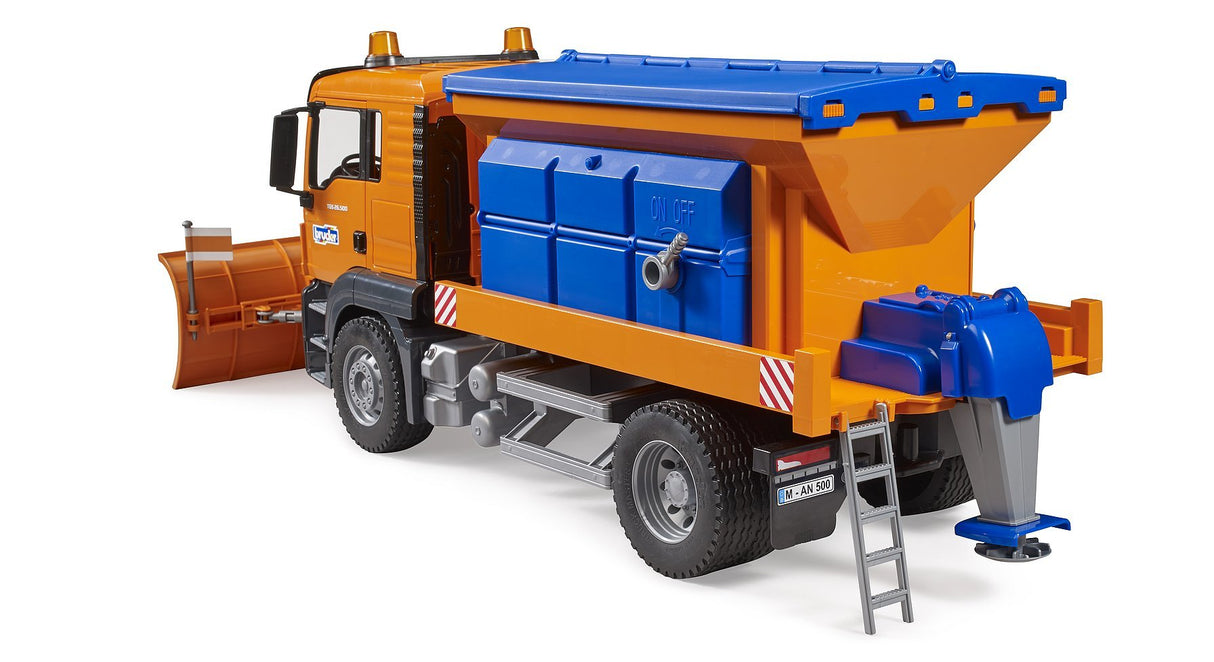 Bruder Man Tgs Quitanieves Con Cuchilla De Limpieza 3785