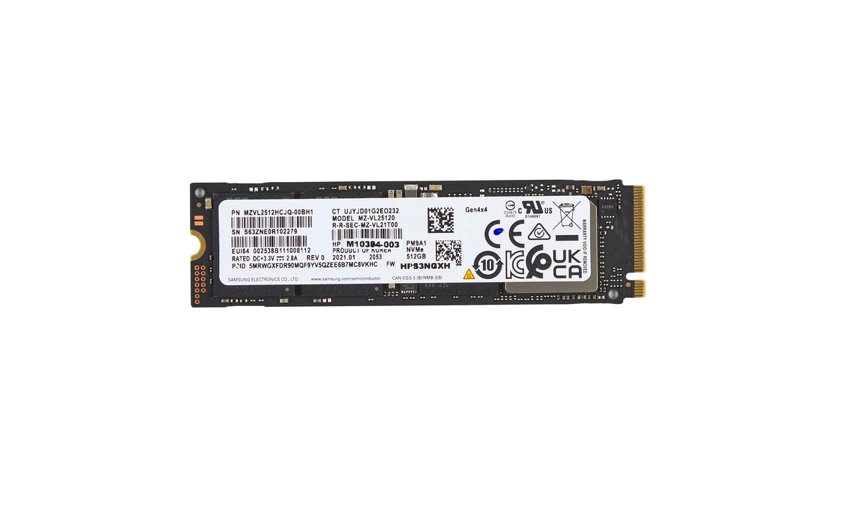 Hp 512gb Pcie Nvme Ssd