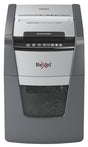 EAN 5028252613880 - Rexel Optimum Auto+ 100M triturador de papel Microcorte 55 dB 22 cm Negro, Gris imagen 1