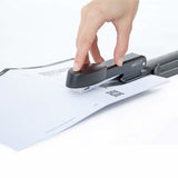 Rapesco Marlin Long Arm Metal Negro Grapado Plano