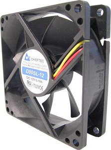 Chieftec Af-0825pwm Ventilador De Pc Carcasa Del Ordenador Negro
