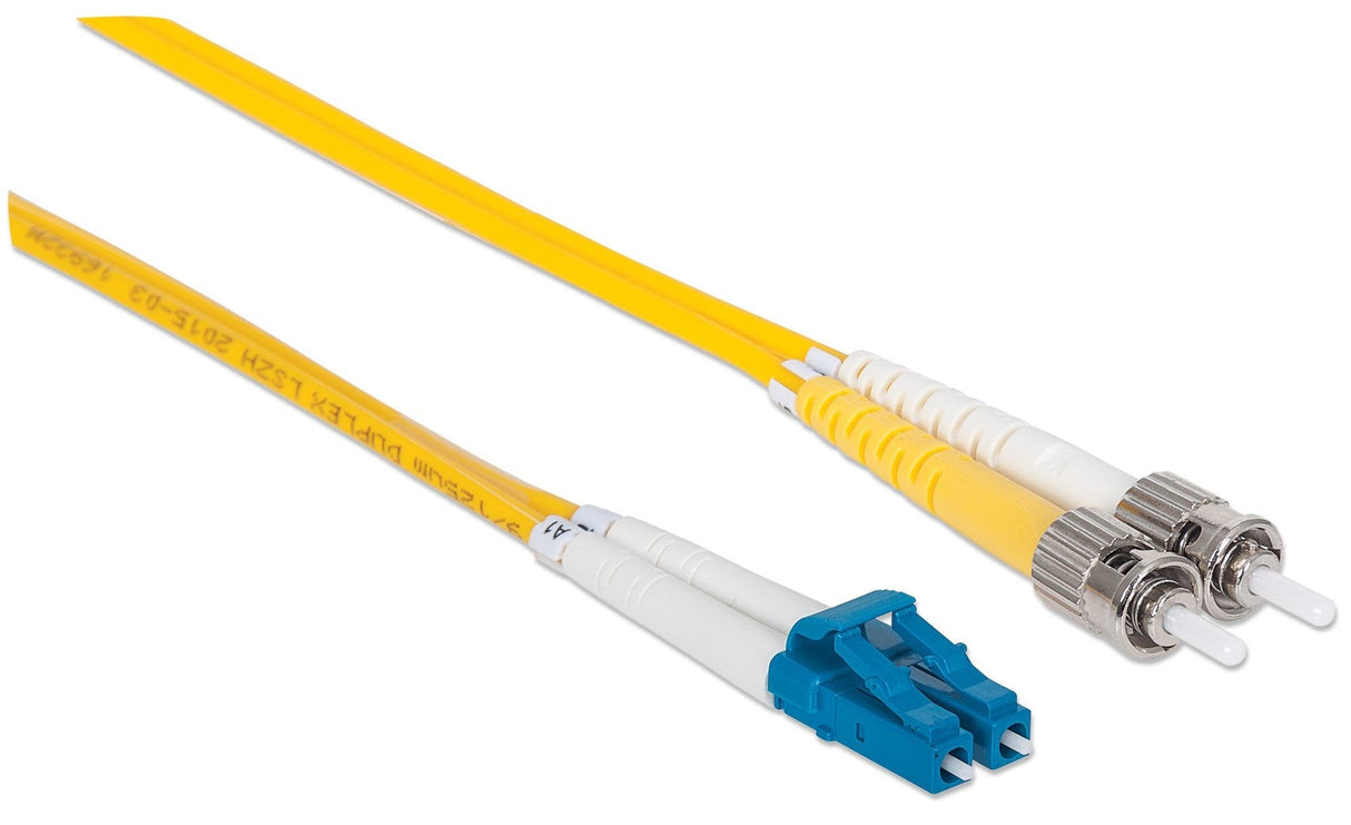 Intellinet 474016 Cable De Fibra Optica 1 M Lc St Os2 Amarillo