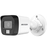 Hikvision Ds-2ce16d0t-Lpfs(2.8mm) Cámara Mini Bullet Fija De Audio Con Luz Híbrida Inteligente De 2mp