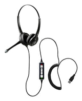 EAN 3521350009903 - Geemarc Telecom CLA3 A-USB Auriculares Alámbrico Diadema Negro imagen 1