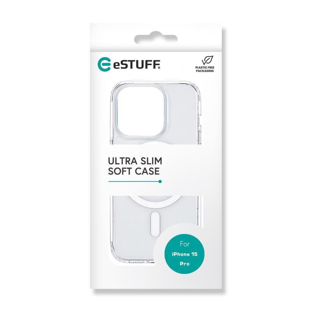 Berlin Iphone 15 Pro Hybrid - Case For Magsafe Charging - Clear Acrylic And Tpu Telfusiph
