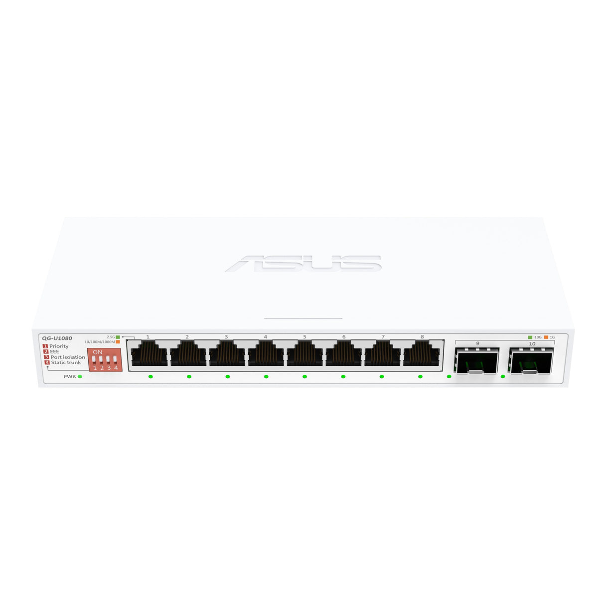 EAN 4711387868720 - ASUS QG-U1080 No administrado 2.5G Ethernet (100/1000/2500) Blanco imagen 4