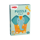 Haba Puzzle 2 En 1 Elefante 2011068001