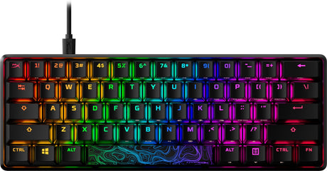 EAN 0196188048948 - HyperX Alloy Origins 60 - Mechanical Gaming Keyboard - HX Red (US Layout) (HKBO1S-RB-US/G) teclado Juego  imagen 9