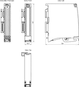 Siem 6es7522-1bh10-0aa0 Simatic S7-1500, Digitalausgabemodul Dq16 X Dc24v 0,5a,