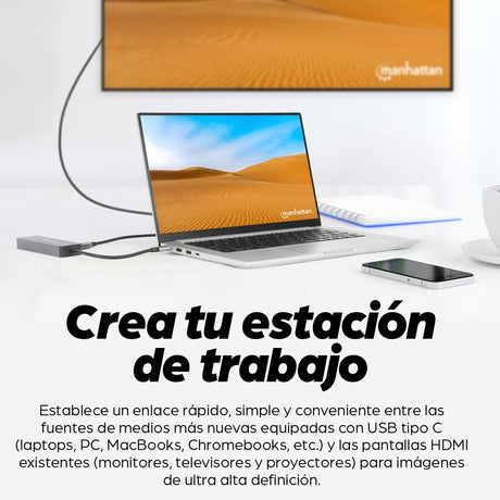 EAN 0766623153928 - Manhattan 153928 base para portátil y replicador de puertos Alámbrico USB 3.2 Gen 1 (3.1 Gen 1) Type-C Ne imagen 11
