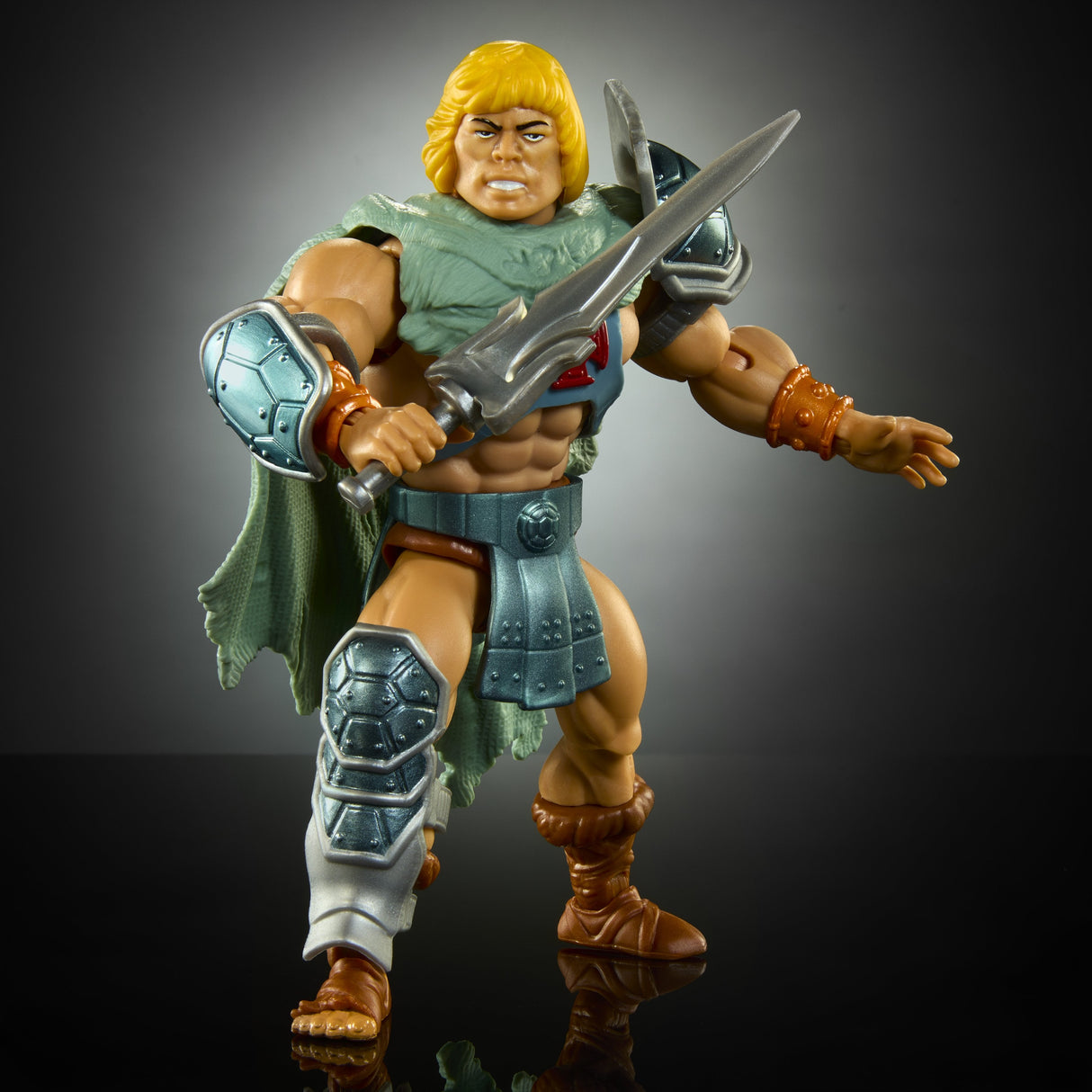 Figura De Juguete Mattel Masters Of The Universe Origins Turtles Of Grayskull Stealth Ninja He-Man Hth18