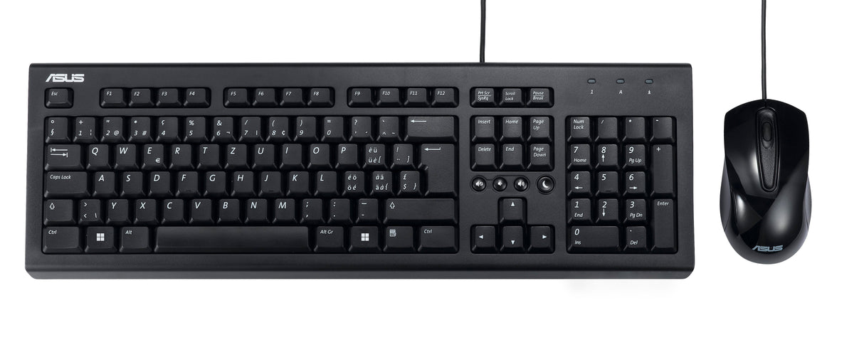 Asus U2000 Teclado Y Ratn Usb Español Negro