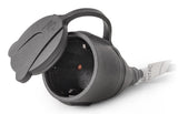 Entac Verlängerungscable 5m Negro Ip44