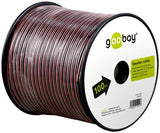 Bobina De 100 Metros Cable Altavoz Rojo-Negro 2x0,75mm Cca-Pvc  Cpr Eca Goobay