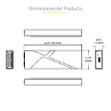 EAN 0065030894975 - StarTech.com M2-USB-C-NVME-SATA caja para disco duro externo Caja externa para unidad de estado sólido (S imagen 16