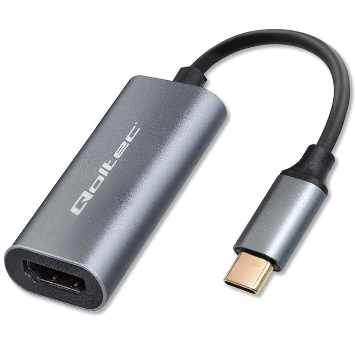 Adapter Aluminiowa Przejsciówka Usb-C Na Hdmi 4k 60hz 32awg