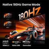 Televisor 55'' Rgb Miniled Uhd 4k Quantum Dot 180hz 55ur8s Smart Tv Hisense 55'/ Rgb Miniled/ Uhd 4k/ 180hz/ 4x Hdmi 2.1/ 1x Usb 2.0 + 1x Usb 3.0/ 2x10w + Subwoofer/ Dolby Vision Iq/ Wifi 6/ Bluetooth 5.4