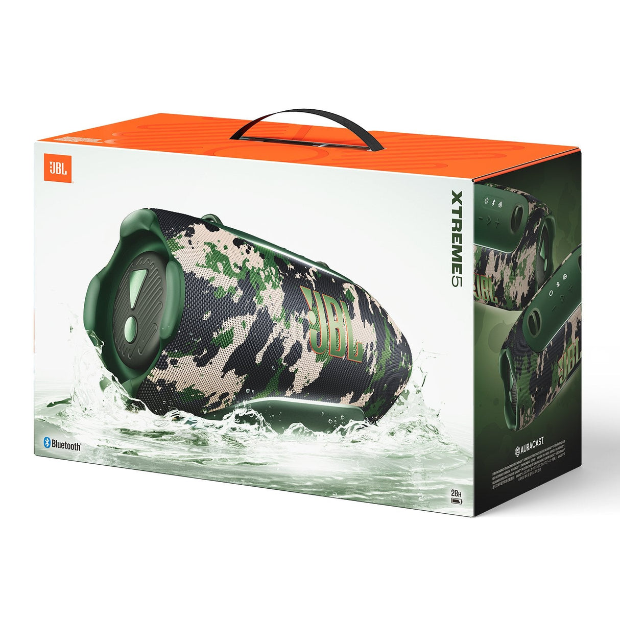 Jbl Extreme 5 Camouflage , Tragbarer Bluetooth-Lautsprecher
