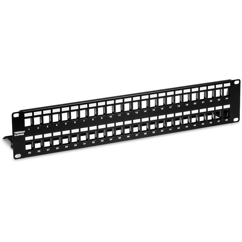 24-Port Keystone Sh.Patch Panelaccs Blank