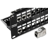 24-Port Keystone Sh.Patch Panelaccs Blank