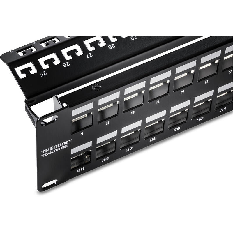 24-Port Keystone Sh.Patch Panelaccs Blank