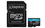 Karta Microsd 512gb Canvasgo Plus 200mb/S A2 U3 V30 + Adapter