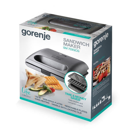 EAN 3838782178450 - Gorenje SM703GCG parrilla eléctrica de contacto imagen 6
