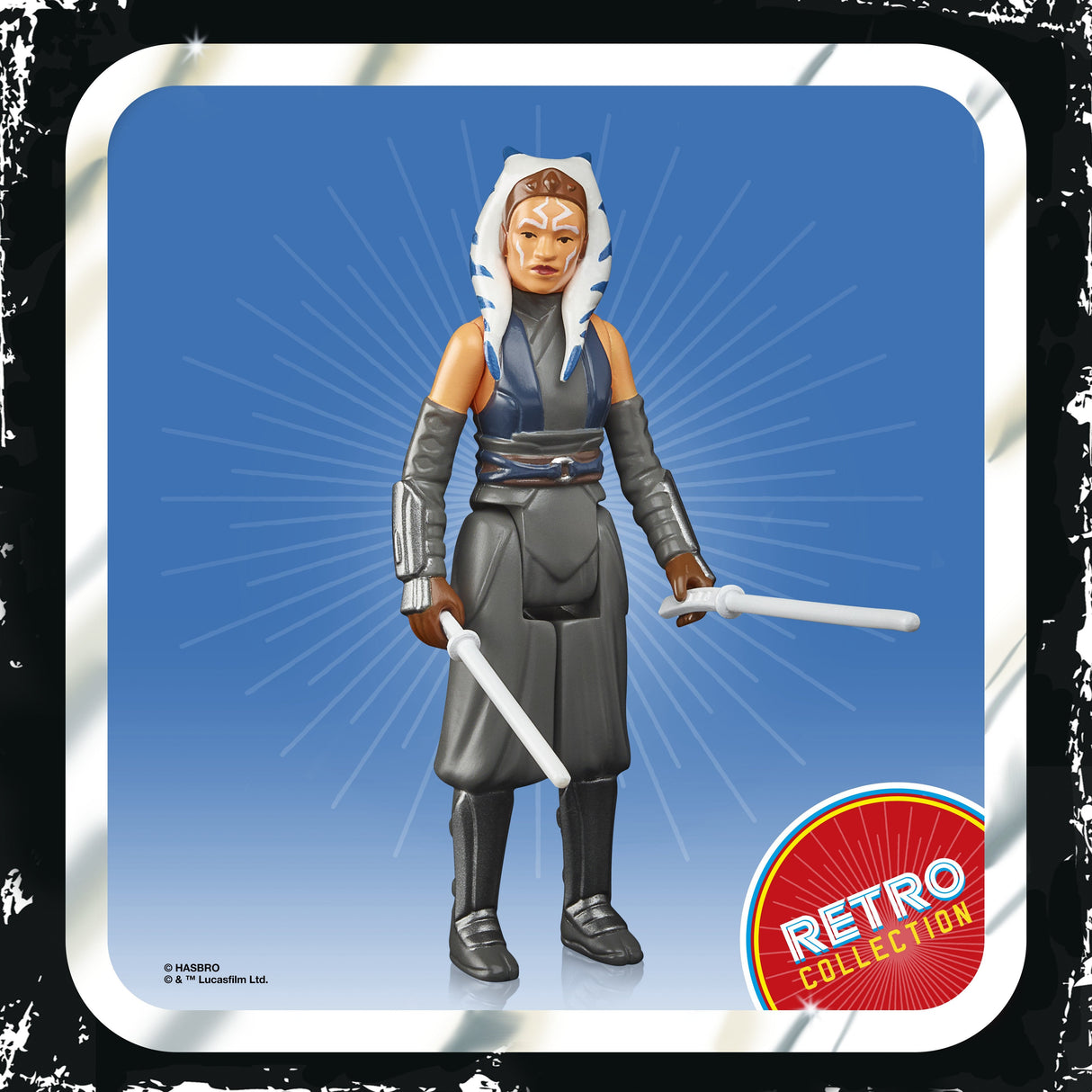 Figura Ahsoka Tano Retro Collection The Mandalorian Star Wars 9,5cm