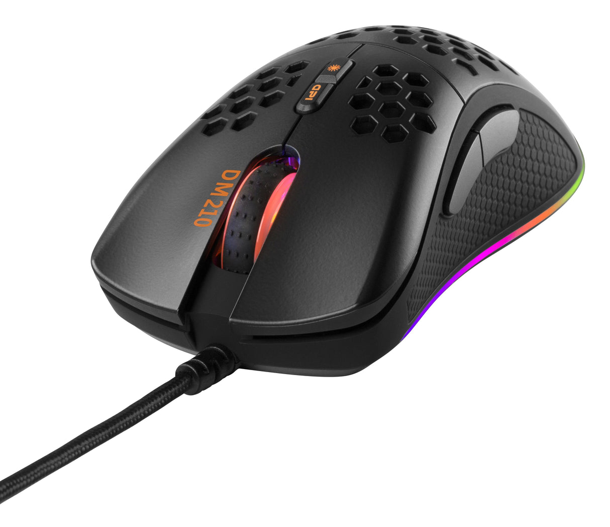 Deltaco Dm210 Ratón Juego Mano Derecha Usb Tipo A 6400 Dpi