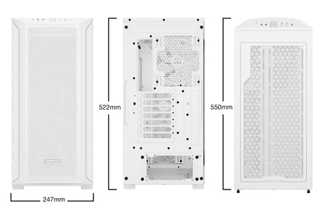 EAN 4260052190647 - be quiet! Shadow Base 800 FX White Midi Tower Blanco imagen 2
