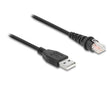EAN 4043619906116 - DeLOCK 90611 adaptador de cable de vídeo RJ-45 USB tipo A Negro imagen 1