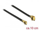 Delock Cable De Antena Mhf® I Macho A Mhf® 4l Macho 1,13 10 Cm