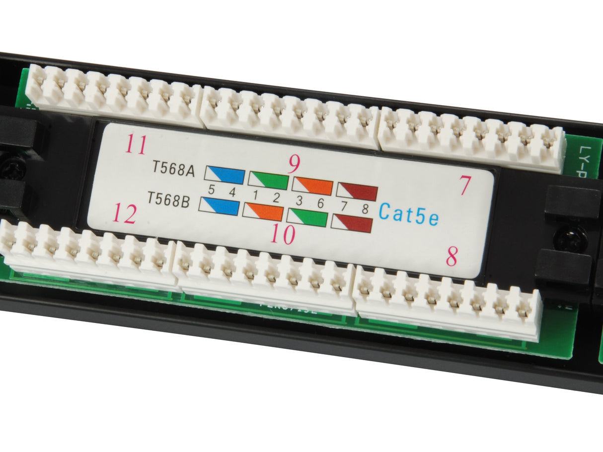 Equip 235325 Patchpanel 24x Rj45 Cat5e 19" 1he Negro