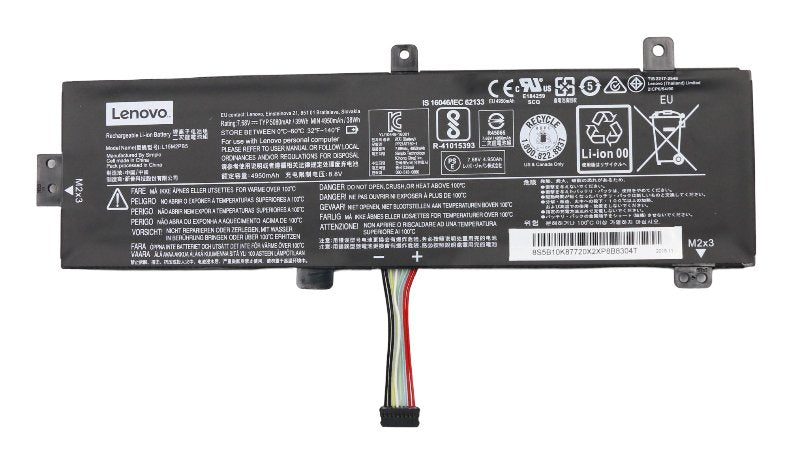 Battery 39 Wh 2 Cell - 5b10k87720, Battery, Lenovo - Warranty: 3m