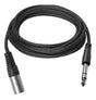 EAN 5706998965011 - Vivolink PROAUDXLRJACKS0.5 cable de audio 0,5 m XLR 6,35mm Negro imagen 1