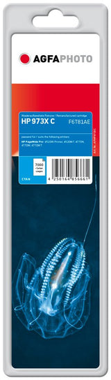 EAN 4250164856661 - AgfaPhoto APHP973XC cartucho de tóner 1 pieza(s) Compatible Cian imagen 1