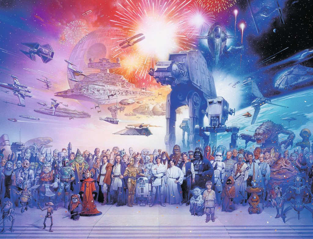 Puzzle Star Wars Universum