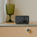 Sangean Wr-8 Roble De Medianoche Radio Analógica De Madera Con Am Fm Bluetooth