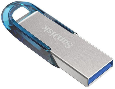 EAN 0619659163082 - SanDisk Ultra Flair unidad flash USB 128 GB USB tipo A 3.2 Gen 1 (3.1 Gen 1) Azul, Plata imagen 3