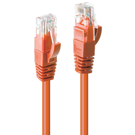 EAN 4002888481076 - Lindy 48107 cable de red Naranja 1 m Cat6 U/UTP (UTP) imagen 1