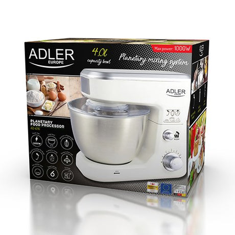 EAN 5902934834278 - Adler AD 4216 robot de cocina 500 W 4 L Blanco imagen 7