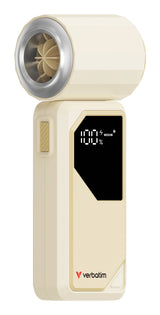 Verbatim Cool`N`Go Airjet Handheld Fan White/Silver  32341