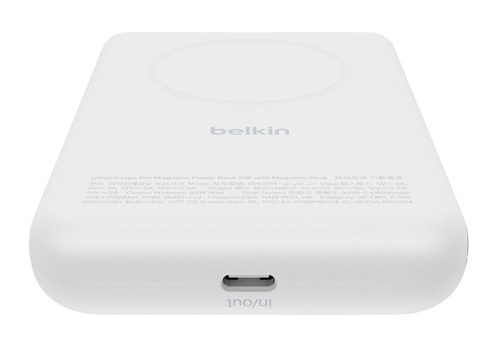 Belkin Ultracharge Magn. Powerbk 10000mah Qi2 25w Ws.  Bpd014hqwh