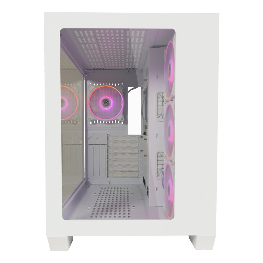 EAN 4260070129438 - LC-Power Gaming 807W Midi Tower Blanco imagen 1
